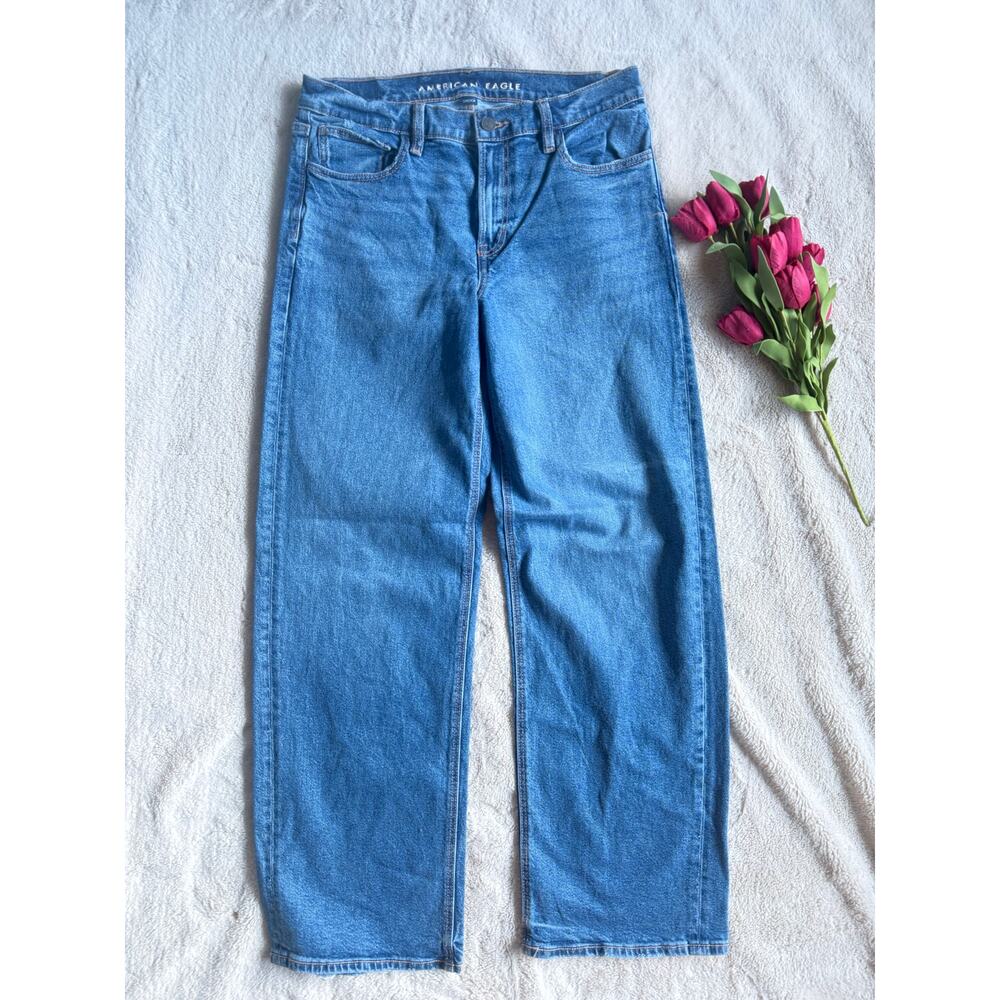 American Eagle Women's Stovepipe Denim Jeans Size 6 Long